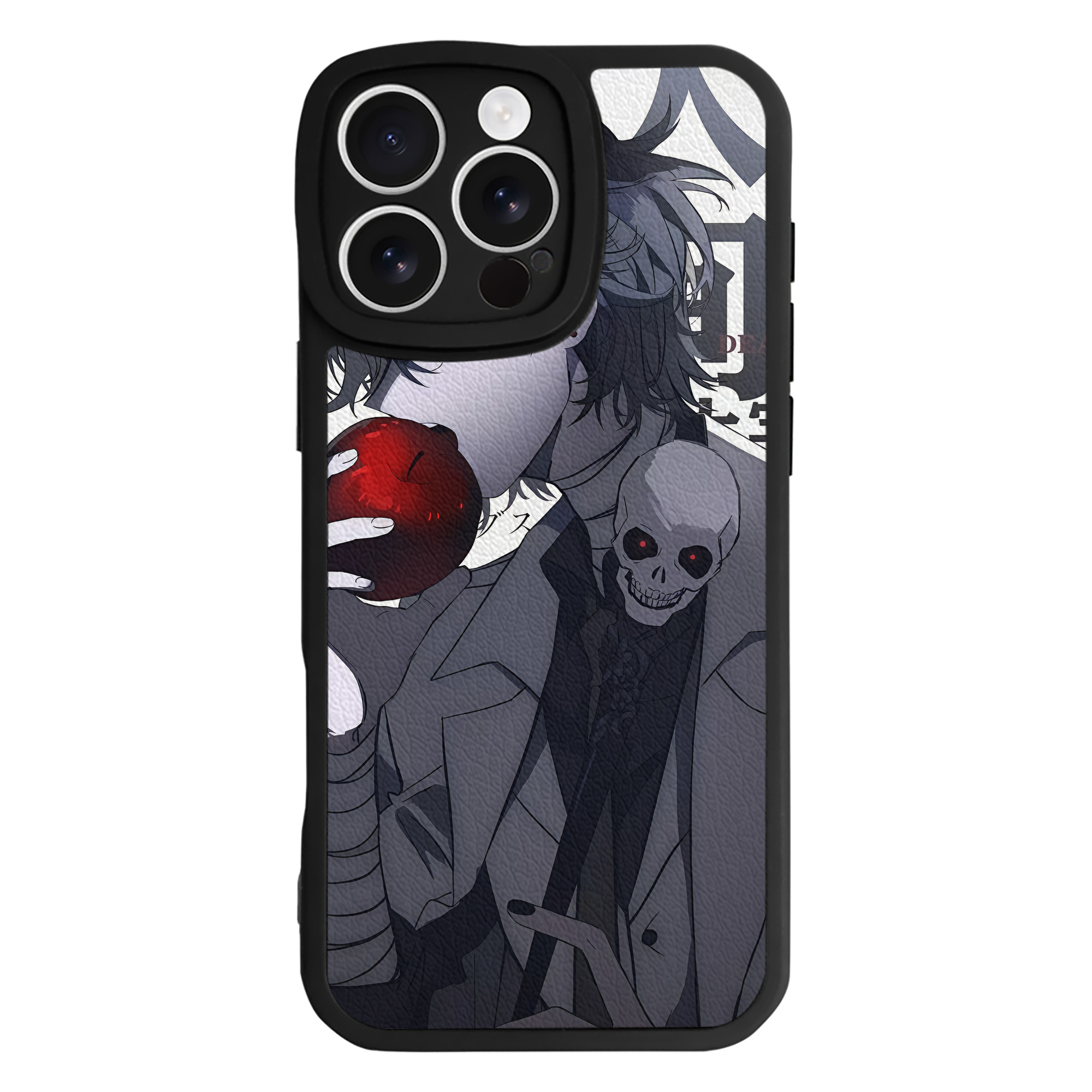 （画像用） 文豪ストレイドッグス Bungo Stray Dogs 【iPhone 16シリーズ対応】シリコンスマホケース（レザー調） 材質：シリコン